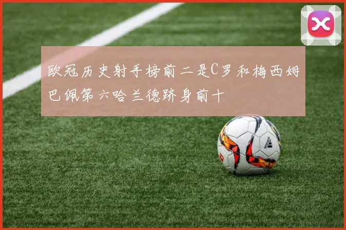 欧冠历史射手榜前二是C罗和梅西姆巴佩第六哈兰德跻身前十